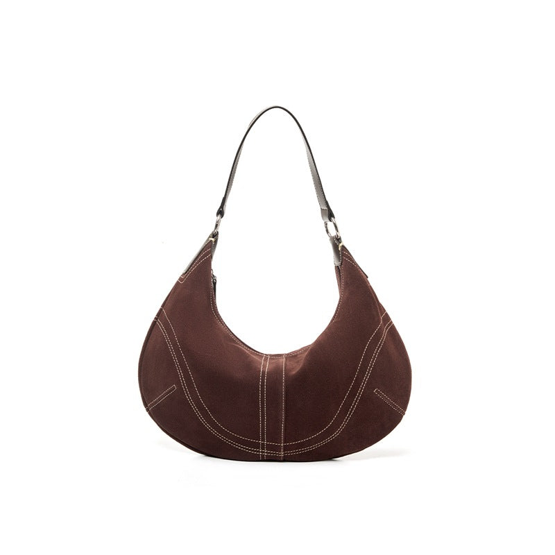 Damen Lederhandtasche mit modernen Akzenten Nord Taschen