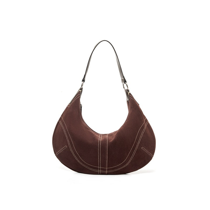 Damen Lederhandtasche mit modernen Akzenten Nord Taschen