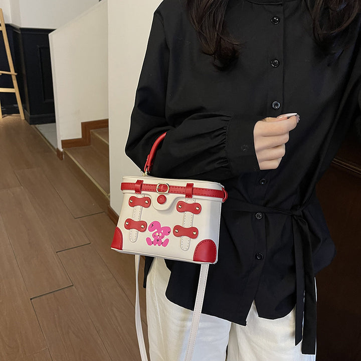 Damen Tragetasche mit eleganten Lederakzenten Nord Taschen