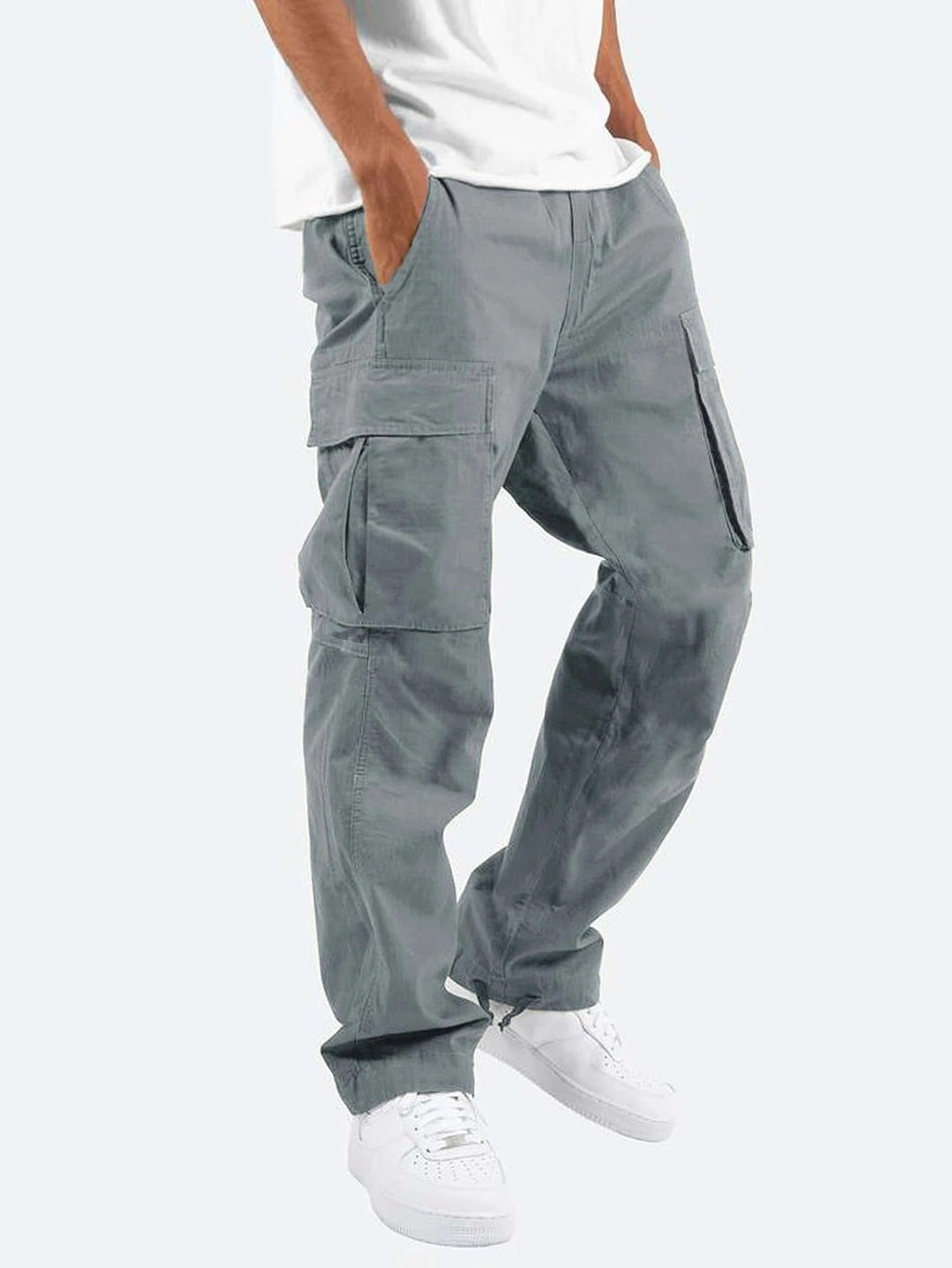 Herren Cargo-Hose mit multifunktionalen Taschen und entspannter Passform