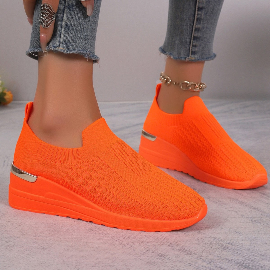 Damen atmungsaktive Slip-On Sneakers mit komfortabler Dämpfung - Vittorelli