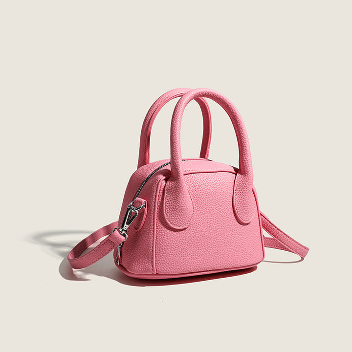 Damen Mini-Handtasche mit strukturiertem Obermaterial und abnehmbarem Schulterriemen Nord Taschen