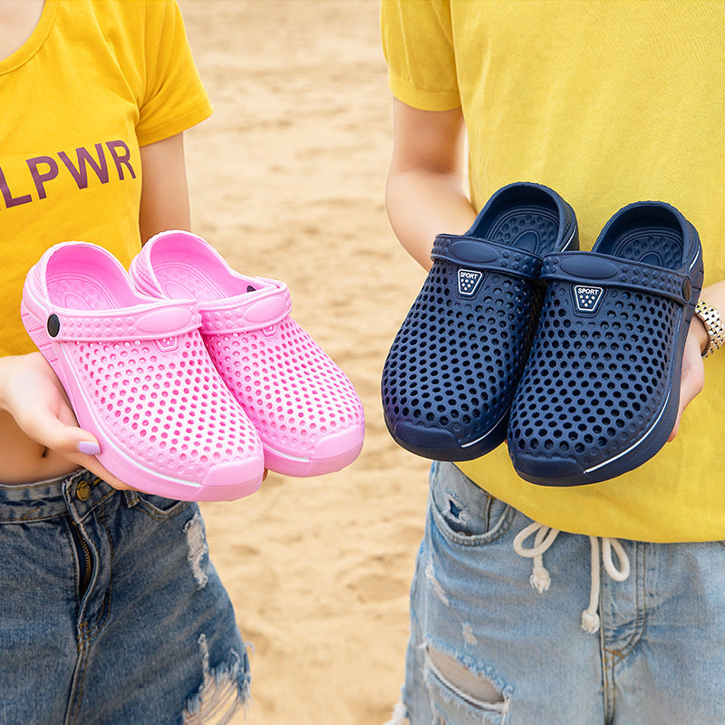 Damen Atmungsaktive Clogs mit rutschfester Sohle und flexiblem Design