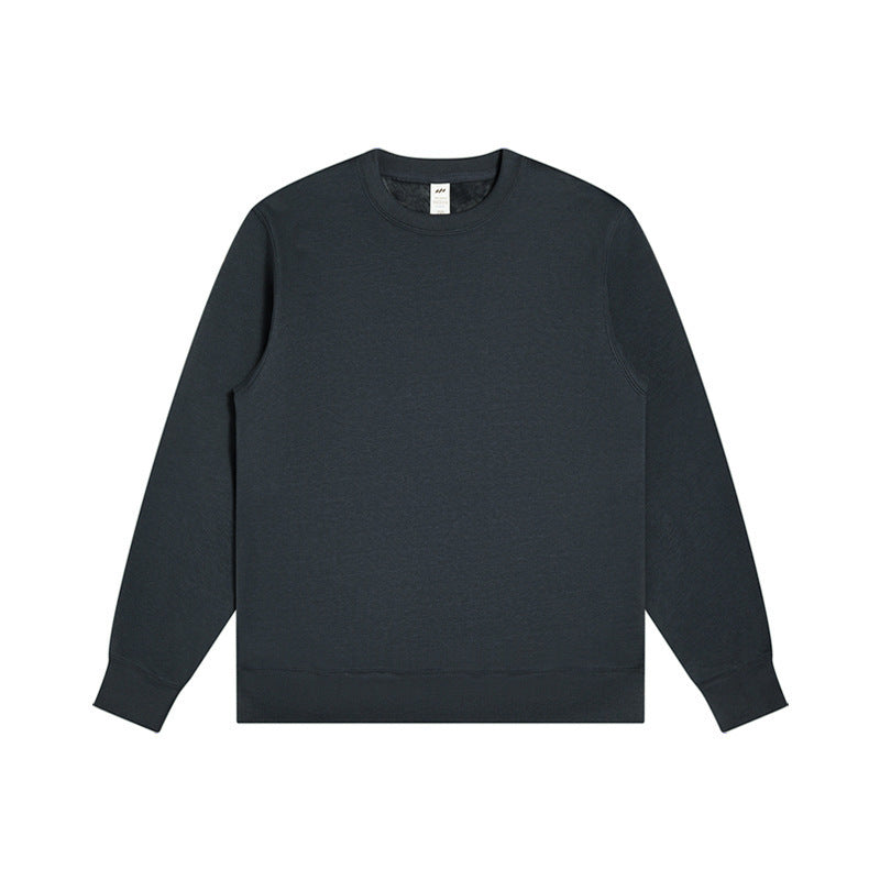Unisex Minimalistisches Baumwoll-Sweatshirt mit Rundhals, Rippbündchen & Relaxed Fit Nord Taschen