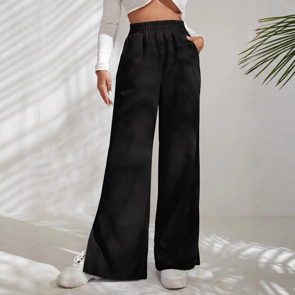 Damen Lässige und bequeme Cordhose Nord Taschen