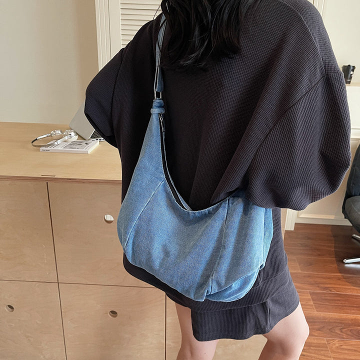 Damen Schultertasche aus hochwertigem Baumwollmaterial mit verstellbarem Tragegurt Nord Taschen