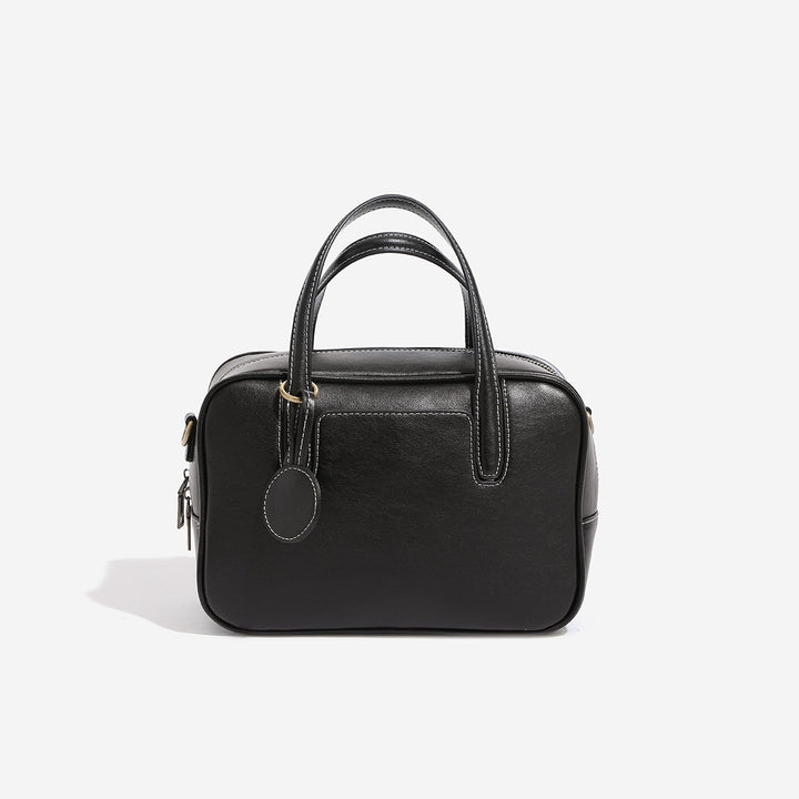 Damen Handtasche mit strukturiertem Kunstleder und elegante Details Nord Taschen
