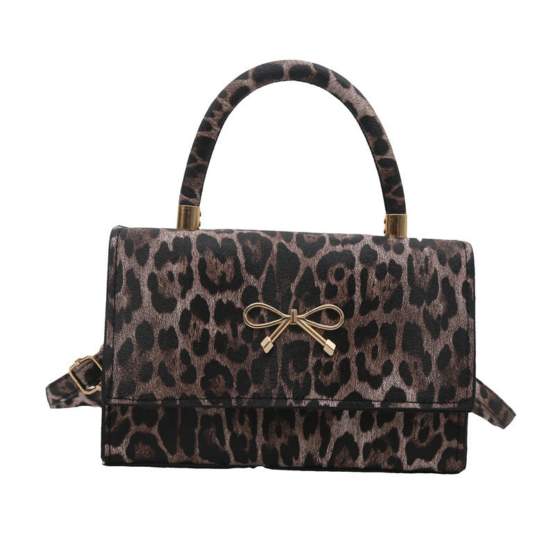 Damen elegante Handtasche im Leoparden-Look Nord Taschen