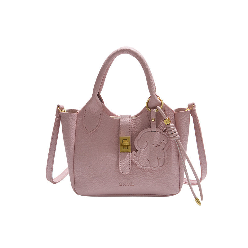 Damen Designer Umhängetasche mit abnehmbarem Anhänger Nord Taschen
