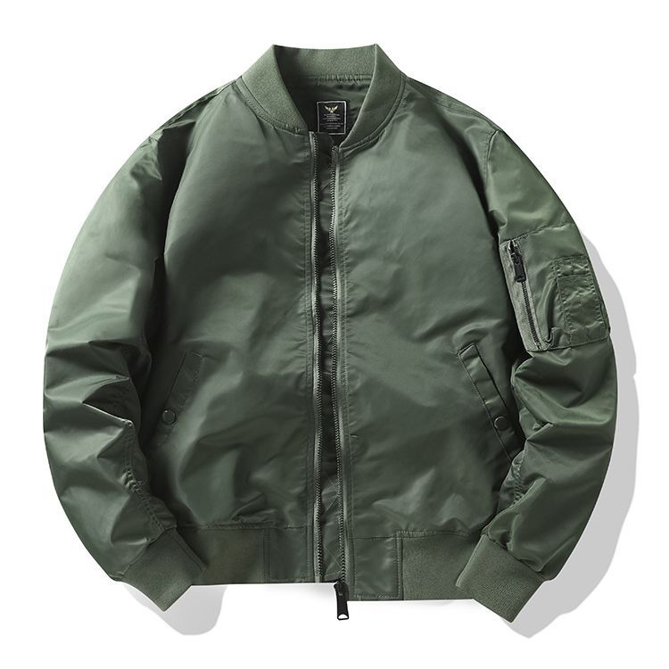 Men's  low-profile utility bomber jacket with two-way concealed zip and sleeve tool pocket Nord Taschen