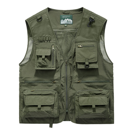 Herren Multifunktionale Outdoor-Weste Nord Taschen 1788278655