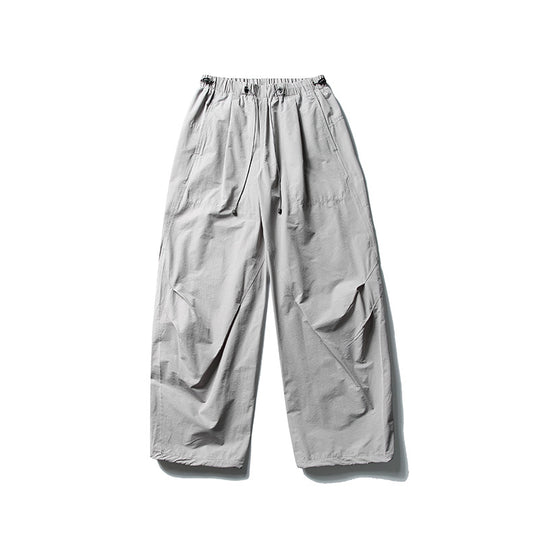Unisex Weite Ripstop-Hose im Balloon‑Schnitt mit Tunnelzugbund und Utility‑Taschen Nord Taschen