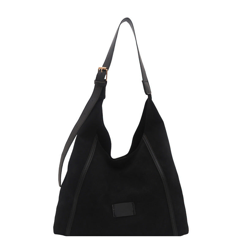 Damen elegante Umhängetasche aus hochwertigem Wildleder Nord Taschen