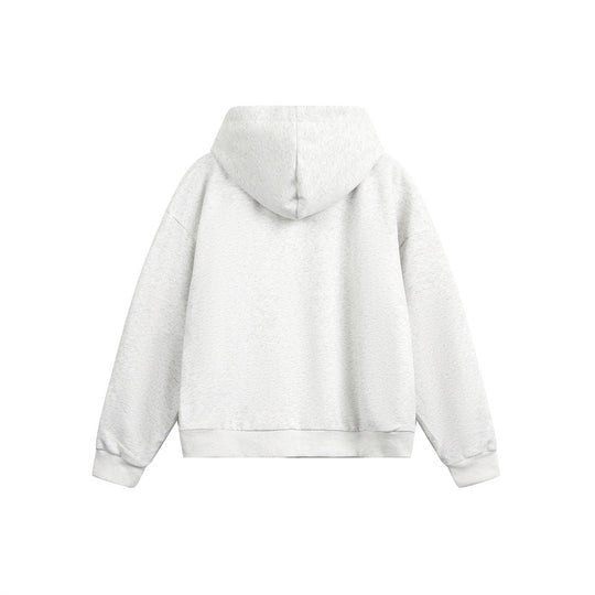 Unisex Kapuzen‑Sweatjacke mit Zweiwege‑Reißverschluss und kariertem Kapuzenfutter Nord Taschen