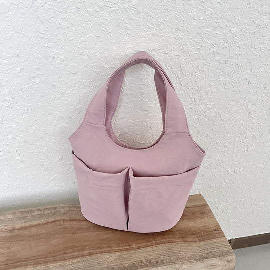 Damen Einkaufstasche mit stylischen Seitentaschen Nord Taschen