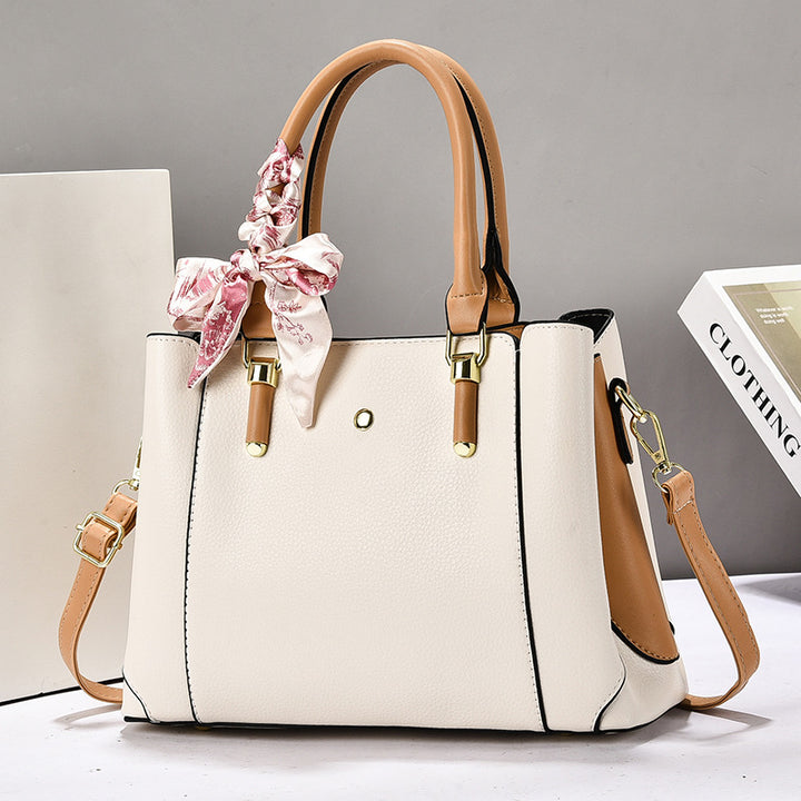 Damen modische Handtasche mit verspieltem Schleifenakzent Nord Taschen