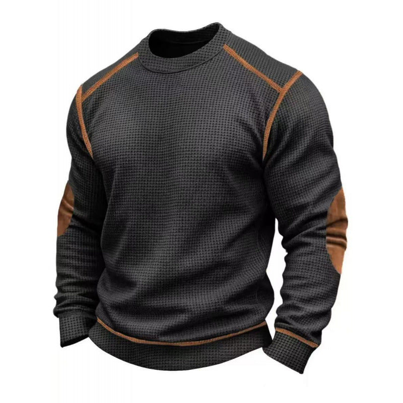 Herren Modischer Langarmpullover mit strukturiertem Design Nord Taschen