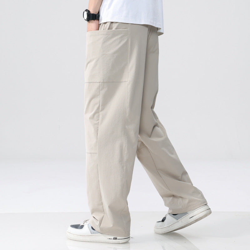 Herren Weite Utility-Cargohose im Relaxed-Fit mit aufgesetzten Taschen Nord Taschen