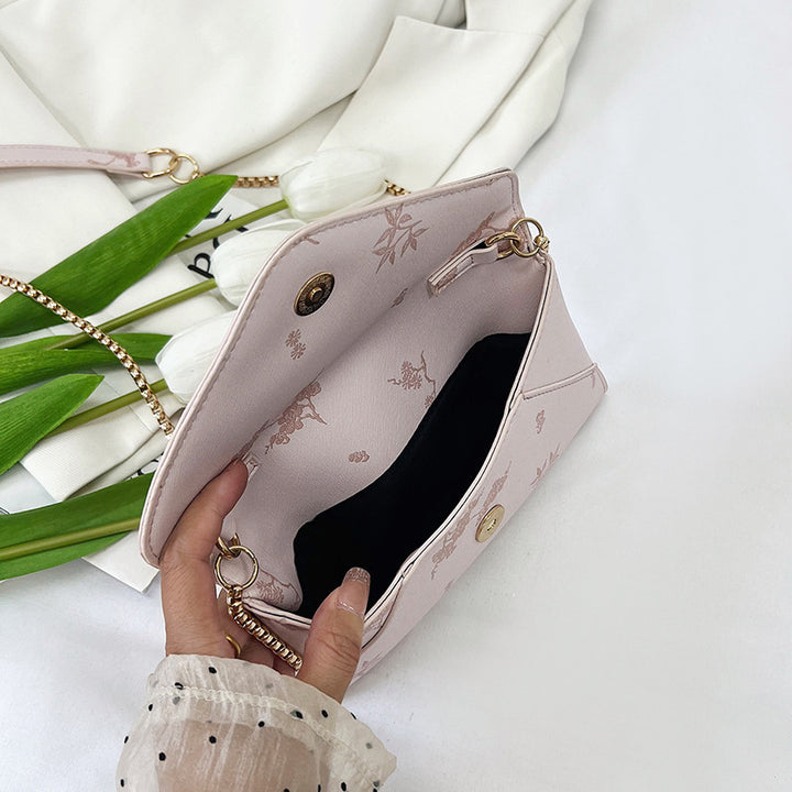 Damen elegante Clutch-Tasche mit floralem Design Nord Taschen