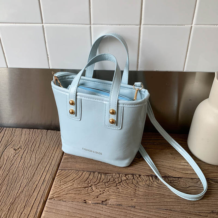 Damen Mini-Handtasche mit elegantem Tragegriff und praktischem Innenfach Nord Taschen
