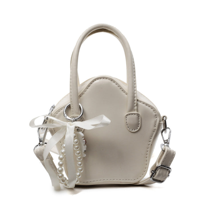 Damen modische Handtasche mit verspieltem Anhänger Nord Taschen