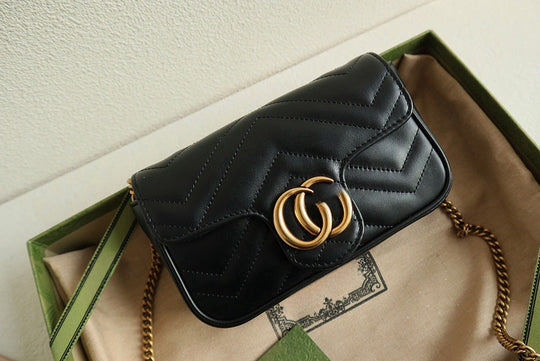 Damen stilvolle Schultertasche mit eleganter Kettenriemen Nord Taschen