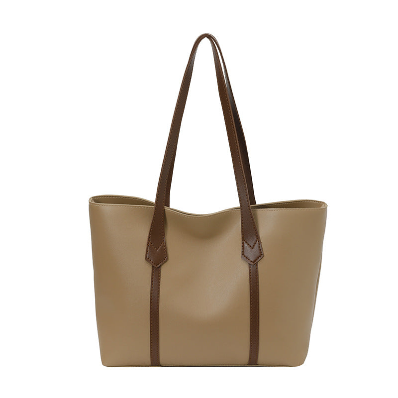 Damen Shopper-Tasche aus hochwertigem Kunstleder mit praktischen Fächern Nord Taschen