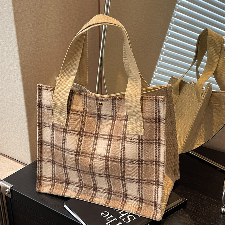 Damen tragbare Baumwoll Shopper-Tasche Nord Taschen