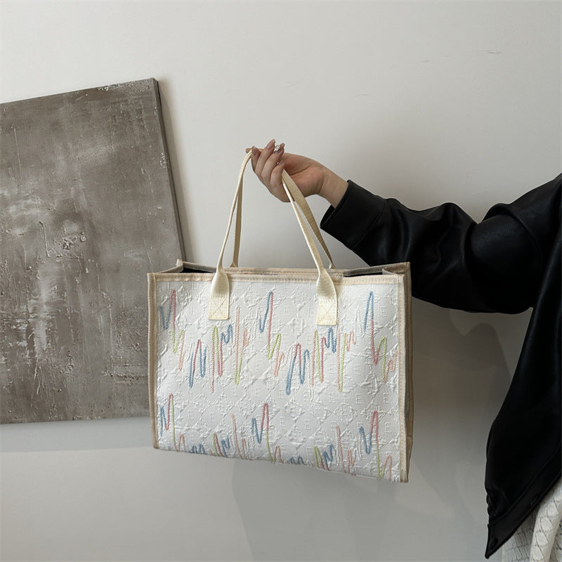 Damen Einkaufstasche mit hochwertigem gestepptem Design Nord Taschen