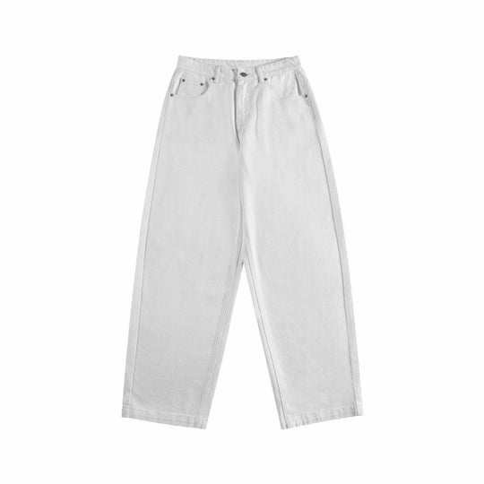 Damen High‑Waist Cropped-Jeans mit weitem Bein und Five‑Pocket Details Nord Taschen