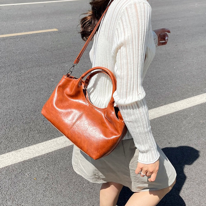 Damen elegante und geräumige Handtasche mit abnehmbarem Schulterriemen Nord Taschen