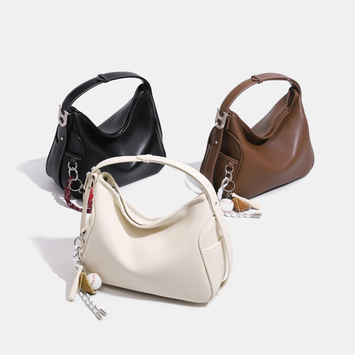 Damen Hobo-Tasche aus hochwertigem Kunstleder mit modernem Design Nord Taschen