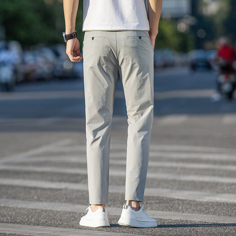 Herren Chino-Hose mit schmalem Schnitt Nord Taschen