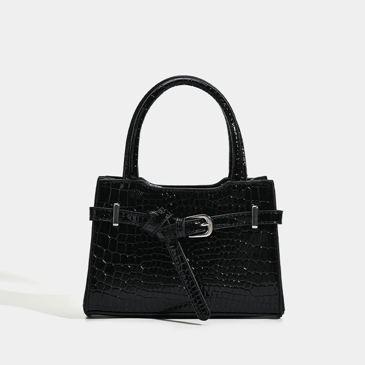 Damen modische Handtasche mit Kroko-Prägung Nord Taschen