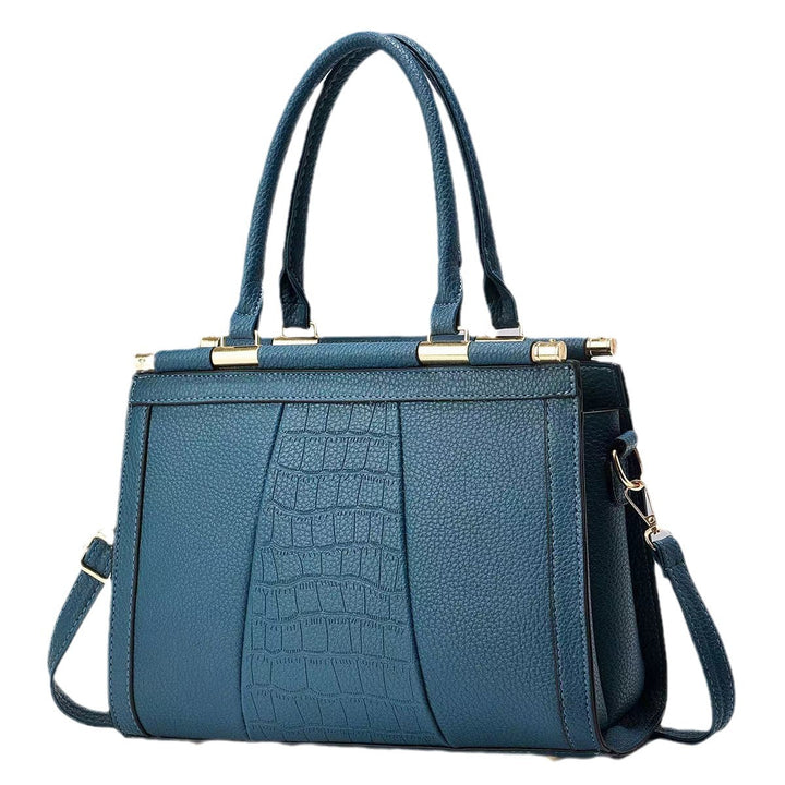 Damen elegante Handtasche mit luxuriösem Krokodillederdesign Nord Taschen