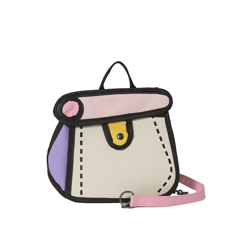 Damen Mini-Handtasche mit verspieltem Design Nord Taschen