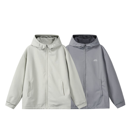 Unisex Wind- und Regenjacke mit Kapuze, wasserabweisender Softshell‑Hülle und wärmendem Fleecefutter Nord Taschen