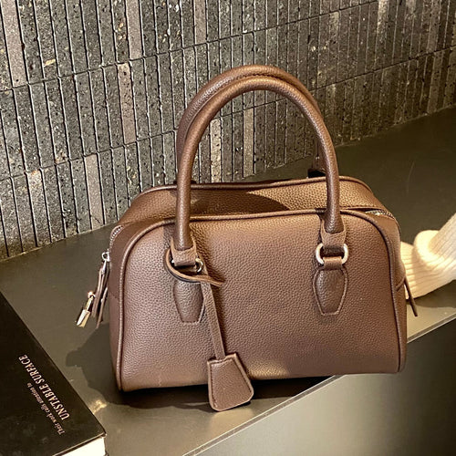 Damen elegante Handtasche mit strukturierter Oberfläche und abnehmbarem Schulterriemen Nord Taschen
