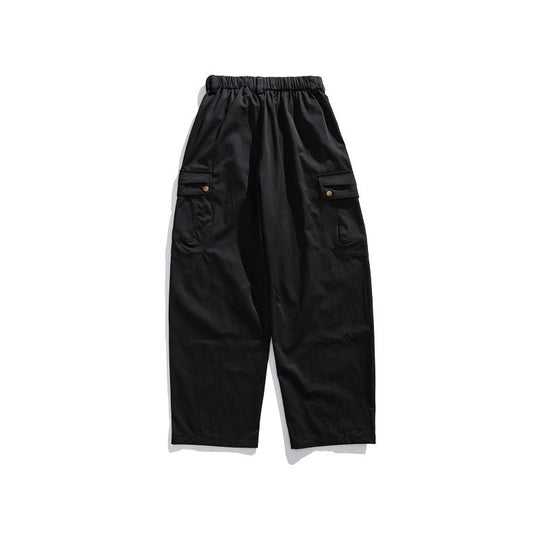 Herren Cargo-Hose mit elastischem Bund, Tunnelzug und multiplen Utility-Taschen Nord Taschen