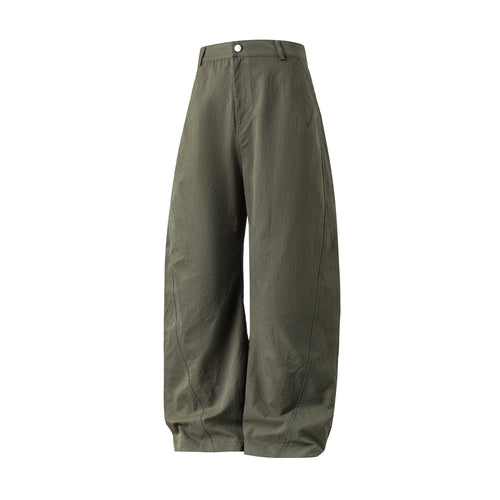 Damen High‑Waist Palazzo‑Hose im Balloon‑Cut mit markanten Nahtpaspeln Nord Taschen