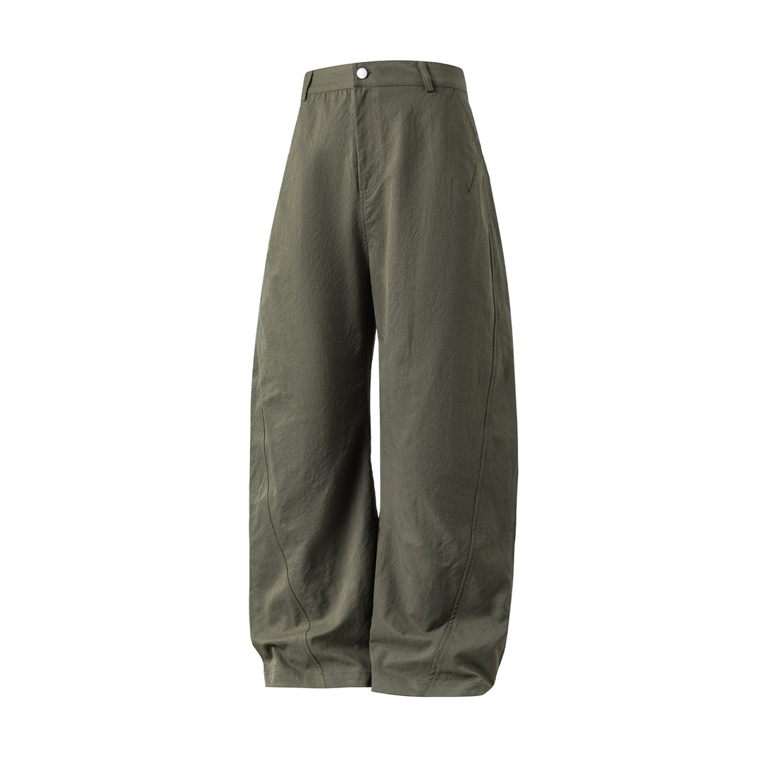 Damen Hochgeschnittene Ballon-Culotte im Utility‑Look mit Teilungsnähten Nord Taschen