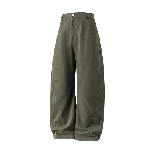 Damen Hochgeschnittene Ballon-Culotte im Utility‑Look mit Teilungsnähten Nord Taschen