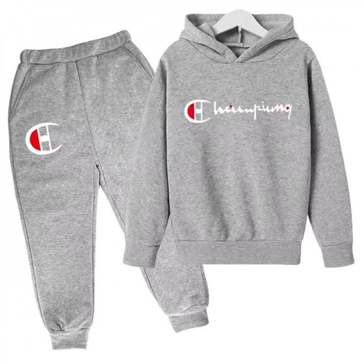 Unisex Kapuzenpullover mit Jogginghose Freizeitset Nord Taschen