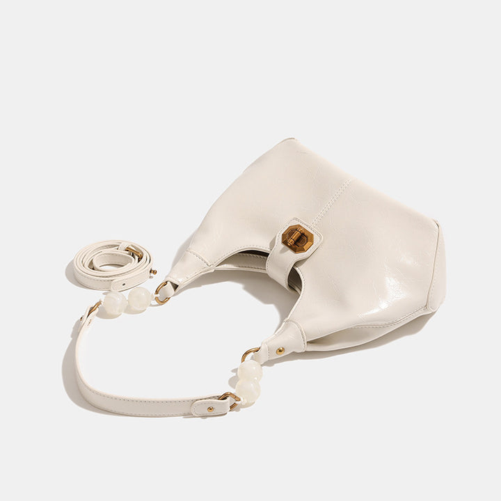 Damen Hobo-Tasche mit innovativem Kettenhenkel und luxuriöser Struktur Nord Taschen