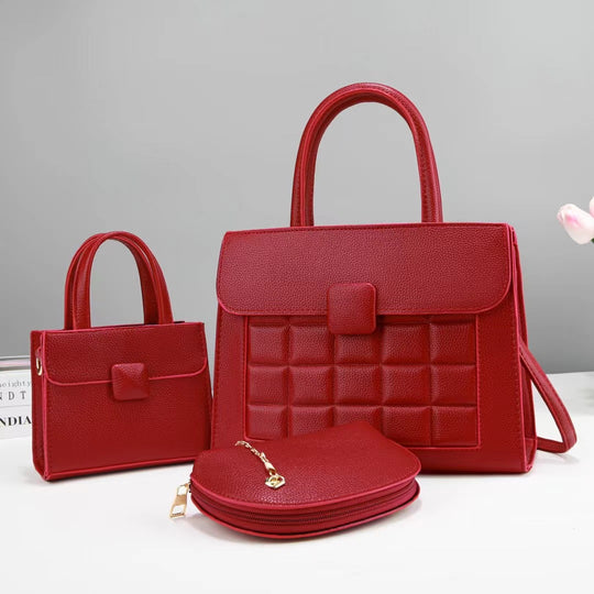 Damen hochwertiges Handtaschen-Set mit stilvollen Akzenten Nord Taschen