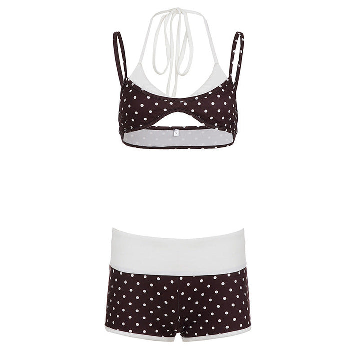 Damen Bikini-Set mit trendigem Punktedesign und modischem Schnitt