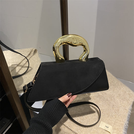 Damen elegante Handtasche mit luxuriösem Acrylgriff Nord Taschen