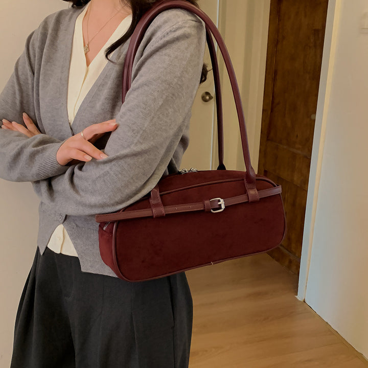 Damen elegante Schultertasche mit hochwertigen Details Nord Taschen