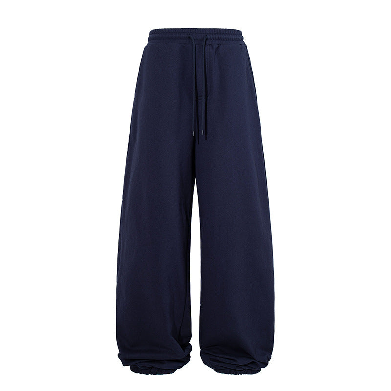 Damen Extraweite Palazzo-Sweathose mit hohem Komfortbund und Ballon-Saum Nord Taschen
