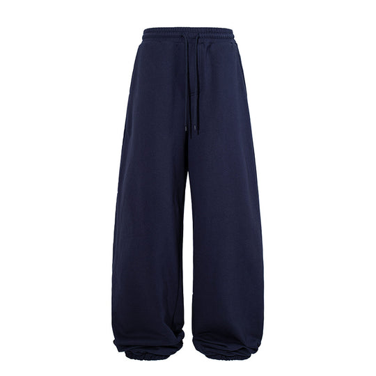 Damen Extraweite Palazzo-Sweathose mit hohem Komfortbund und Ballon-Saum Nord Taschen